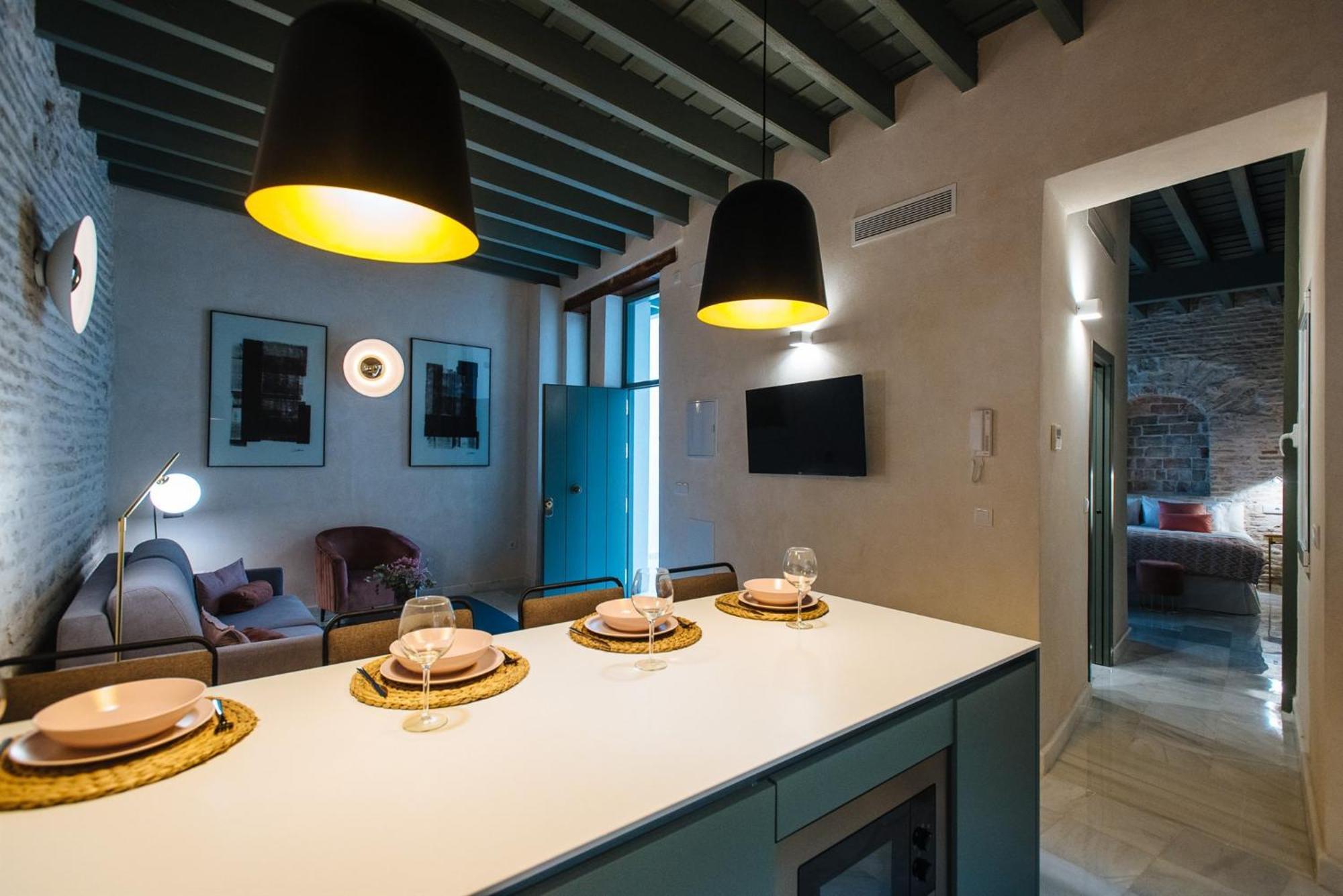 Rocio Suites Apartments Sevilla Rum bild